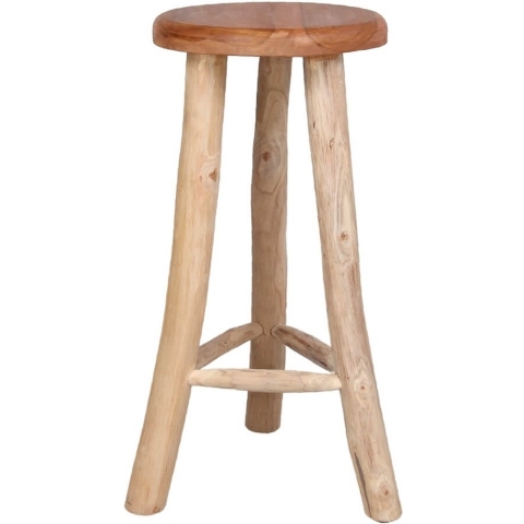 Barstoel Teak - Van der leeden