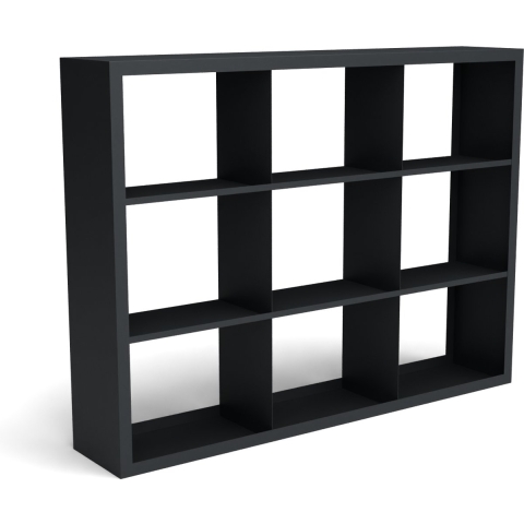 Beltza zwarte houtopslag onderverdeling 9 vakken 2000x385x1500 mm - Geroba