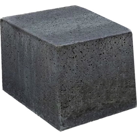 Zitelement Carbon 50 x 50 x 50 cm - Gardenlux