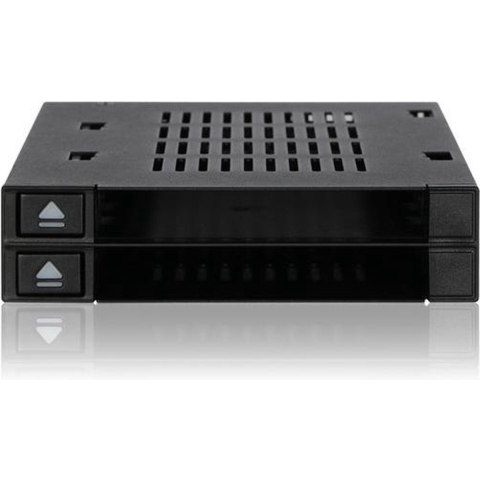 Icy Dock MB522SP-B 2x2,5  trayless hotswap mobile rack voor externe 3,5