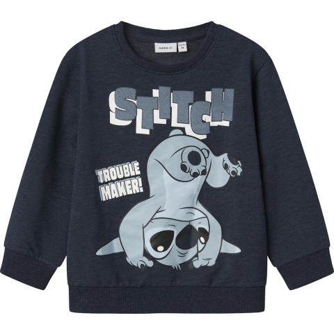 Name It Blouse - NmmJasp - Stitch - Navy Blazer - Name It - 3 jaar (98) - Blouse