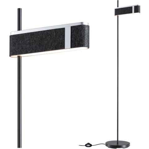 Paulmann - Jagun LED Vloerlamp 3-Step-Dim Antraciet