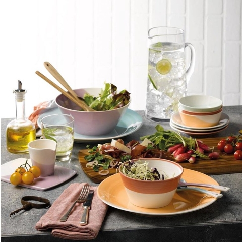 ROYAL DOULTON - 1815 - Schaaltje 17cm set/4 Bright