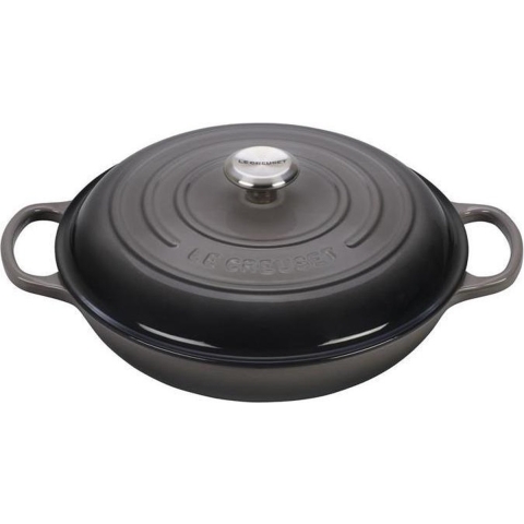 LE CREUSET - Signature - Campagnard braadpan 30cm 3,50l Flint