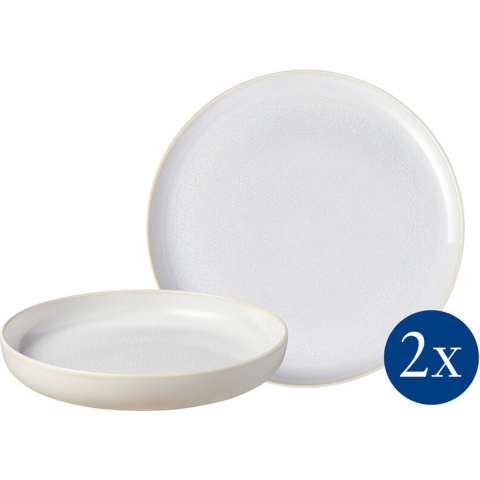 LIKE BY VILLEROY & BOCH - Crafted Cotton - Dinerset 4-dlg
