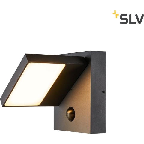SLV - Abridor Buiten Wandlamp w/Sensor IP55 Anthracite