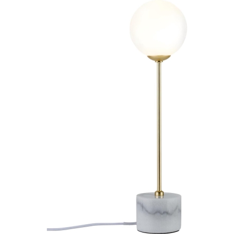 Paulmann - Moa Tafellamp Wit/Gold/Marble