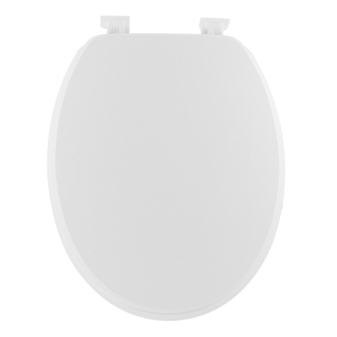 Tendance Toiletbril Breeze - wit - MDF hout - universeel - standaard wc bril -