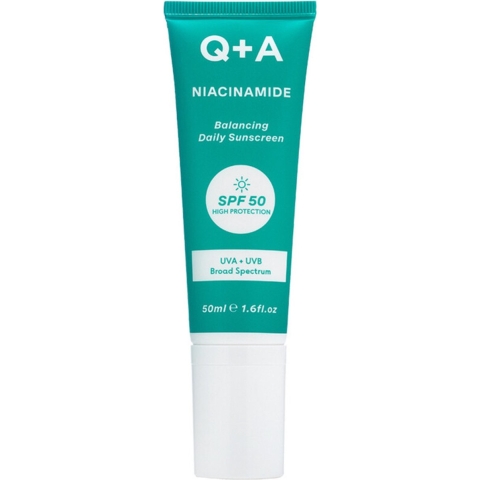 Q+A Face Sunscreen SPF 50 Balancing 50 ml
