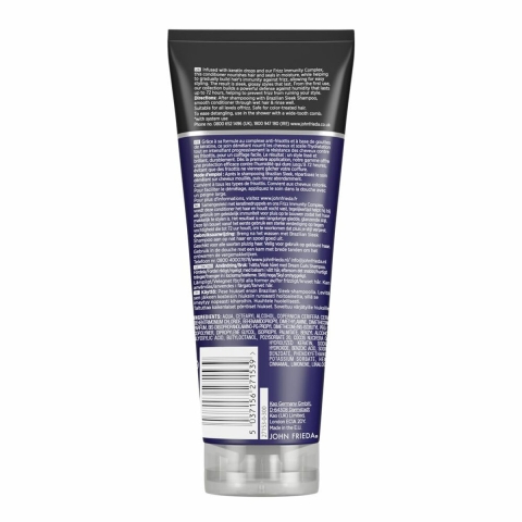 4x John Frieda Frizz Ease Brazilian Sleek Conditioner 250 ml