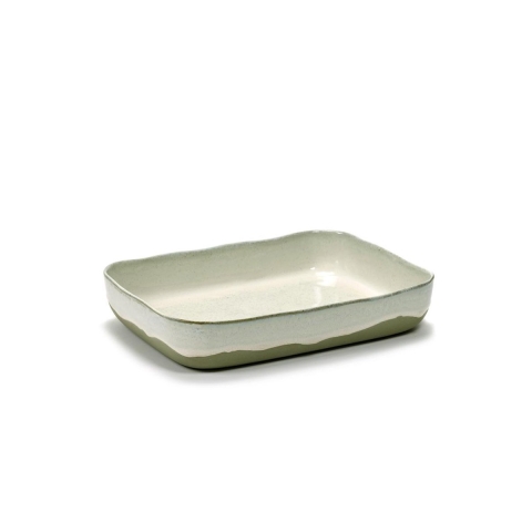 Serax La Nouvelle Table By Merci Ovenschaal Set Van 2 Off-White