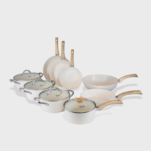 Cook & Pan - Go Ivory Pannenset 9-delig