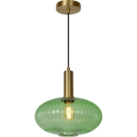 Lucide MALOTO Hanglamp - 30 cm - E27 - Groen