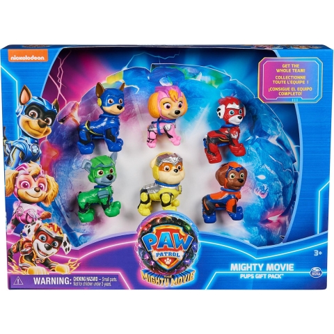 Paw Patrol Mighty Movie Figuren 6 Stuks