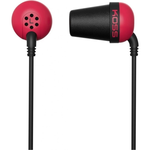 Koss Hoofdtelefoon In-ear The Plug Rood