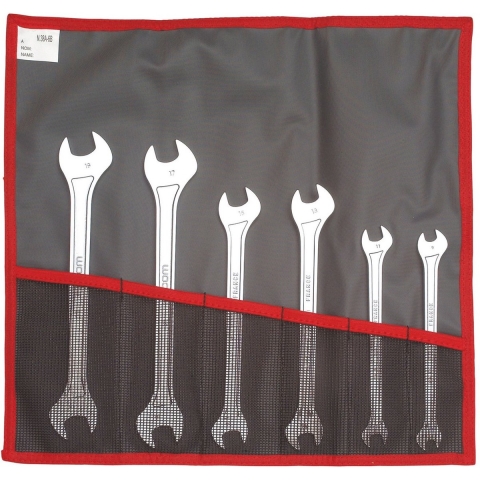 Facom set van 8 extra platte steeksleutels, metrische maten - 31.JE8T