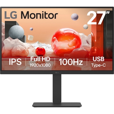 LG 27BA750-B Zwart