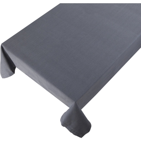 Linen&More Tafelkleed Indi Grey 140x250 cm Grijs