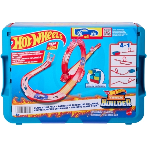 Hot Wheels Track Builder Vlammenstunt Set