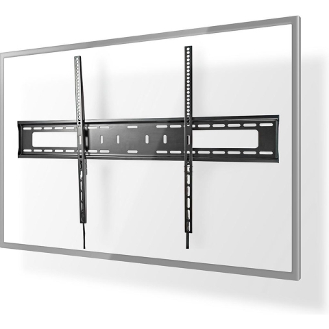 Nedis TVWM2070BK Vaste Tv Muurbeugel 60 - 100" Max. 75 Kg 30 Mm Afstand Tot De Muur