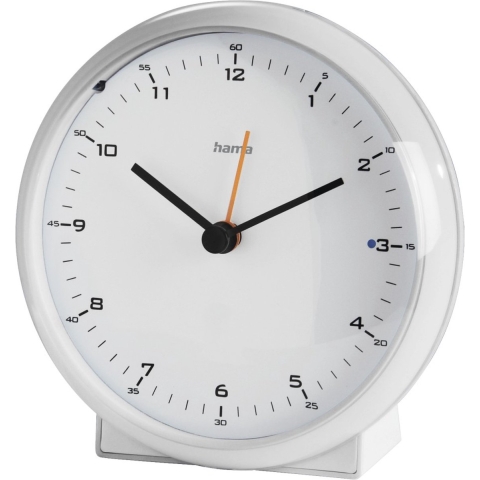 Hama Radiogestuurde Wekker Elegance Pro Geluidsarm Wit