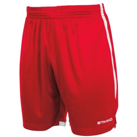 Stanno 420004 Focus Shorts II - Red-White - 2XL