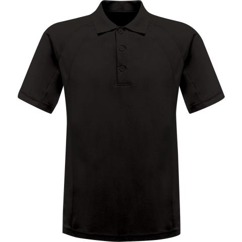 Ragetta RGH147 Coolweave Wicking Polo - Black - XL