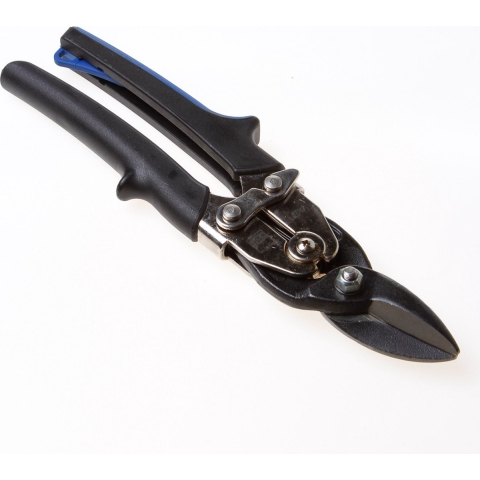 Erdi Figuurschaar | lengte 260 mm links | staal max. 1,2 mm | RVS max. 1 mm | 1 stuk - D27L - D27L