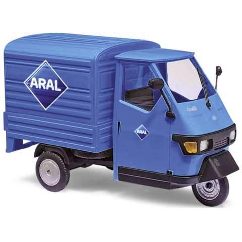 Busch 48498 H0 Auto Piaggio APE 50, Aral