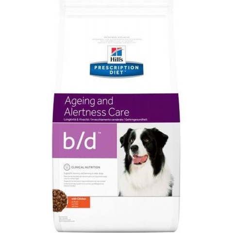 Hill&apos;s Prescription Diet B/D Ageing & Alertness Care hondenvoer met kip 2 x 12 kg