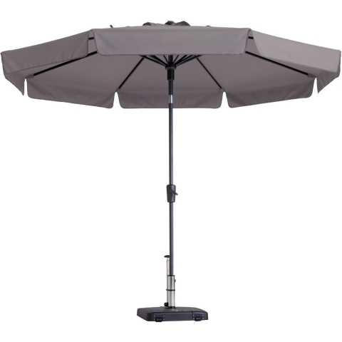 Stokparasol Flores luxe 300 cm Polyester taupe zonwering - Madison