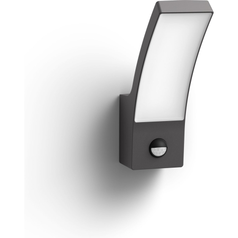 Splay IR Wall Anthracite 12W 27K HV - Philips