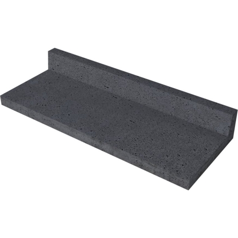 L-element (gewapend) Antraciet 100 x 40 x 15 cm - Gardenlux
