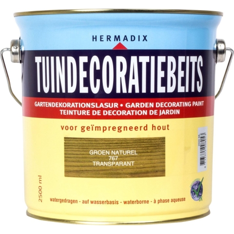 Tuindecoratiebeits 767 groen 2500 ml - Hermadix