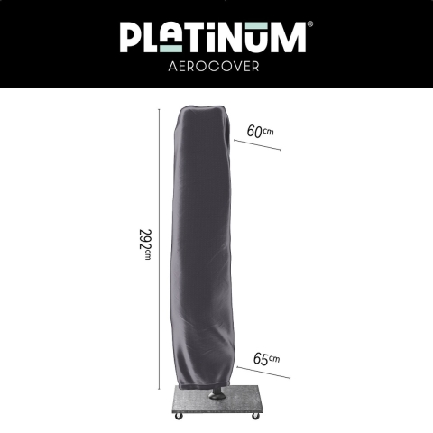 Zweefparasolhoes H292x60/65 - Aerocover
