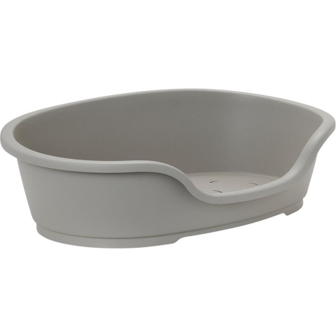 Moderna plastic hondenmand 95 cm warmgrijs - Gebr de boon