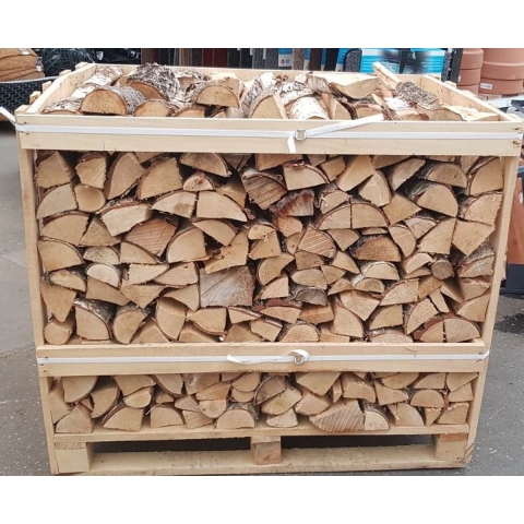 Openhaard berken hout pallet - Warentuin mix