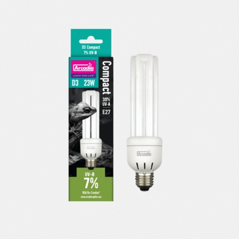 Arcadia Aquadistri d3 compact lamp 7% uvb 23 watt - Aquadistri