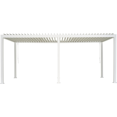 Overkapping vierkant L Rota 360 cm x 600 cm Matt white - Suns