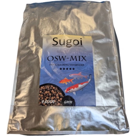 OSW mix 6 mm 4500 gram XL visvoer - Suren collection