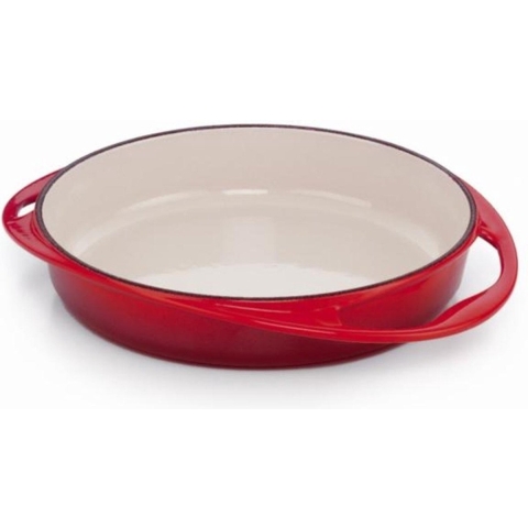 LE CREUSET - Gietijzer - Tatin-taartvorm 25cm Kersenrood
