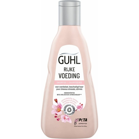 4x Guhl Rijke Voeding Shampoo 250 ml