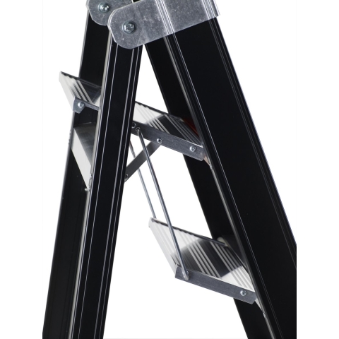 Altrex Taurus TGB 5 Trap - Enkel - Aluminium Met Coating - 5 Treden - Max. Werkhoogte 3.20 M.