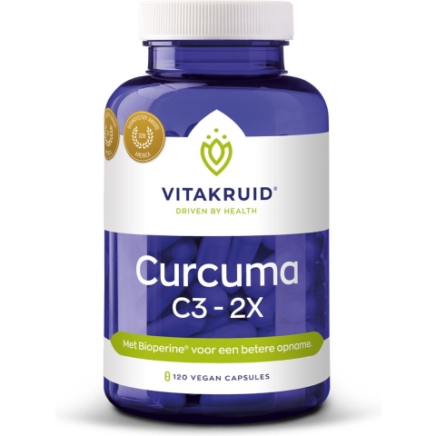 Vitakruid Curcuma C3-2X | 120 capsules