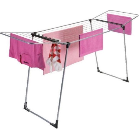 Tomado Hydra Plus Droogrek 18 m Lijn 179x56x105 cm Grijs/Zwart