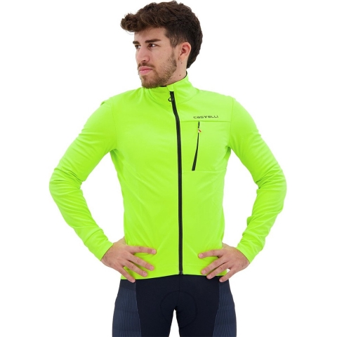 CASTELLI Go Light Jacket, voor heren, Maat L, Fiets jack, Wielerkleding