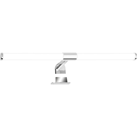 Briloner Sala - LED badkamerspiegellamp - 2189118 - 2 in 1 montage - IP44 spatbescherming - Verstelbaar - Schroefbevestiging - 55 cm - 55 x 12 x 5,5 cm - Chroom