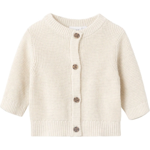 Name It Cardigan - Gebreid - NbnBubba - Noos - Peyote Melange - Name It - 56 - Cardigan