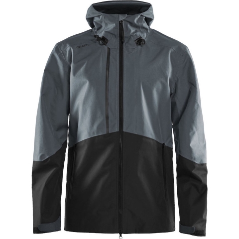 Craft 1907994 Block Shell Jacket Men - Asphalt/Black - 4XL