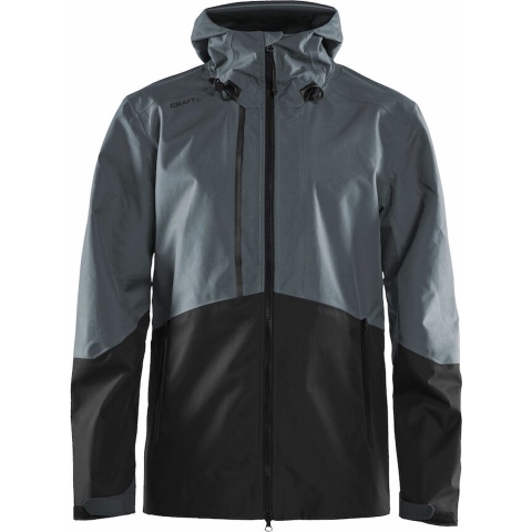 Craft 1907994 Block Shell Jacket Men - Asphalt/Black - XXL